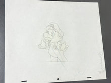 Load image into Gallery viewer, The Super Mario Bros. Super Show! (1989) - Original Animation Drawing of Mario
