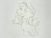 Load image into Gallery viewer, The Super Mario Bros. Super Show! (1989) - Original Animation Drawing of Mario
