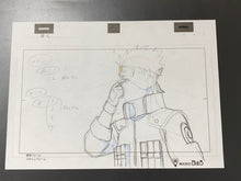 Load image into Gallery viewer, Naruto - Original drawing of Kakashi Hatake, on Studio Pierrot paper
