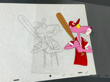 Load image into Gallery viewer, Pink Panther - Original animation cel and drawing
