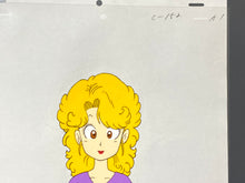 Load image into Gallery viewer, Dr. Slump (1980) - Original animation cel and drawing of Midori Norimaki
