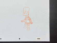 Load image into Gallery viewer, The Simpsons - Original drawing of Bart Simpson
