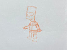 Load image into Gallery viewer, The Simpsons - Original drawing of Bart Simpson
