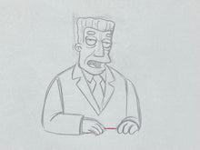 Load image into Gallery viewer, The Simpsons - Original drawing of Kent Brockman
