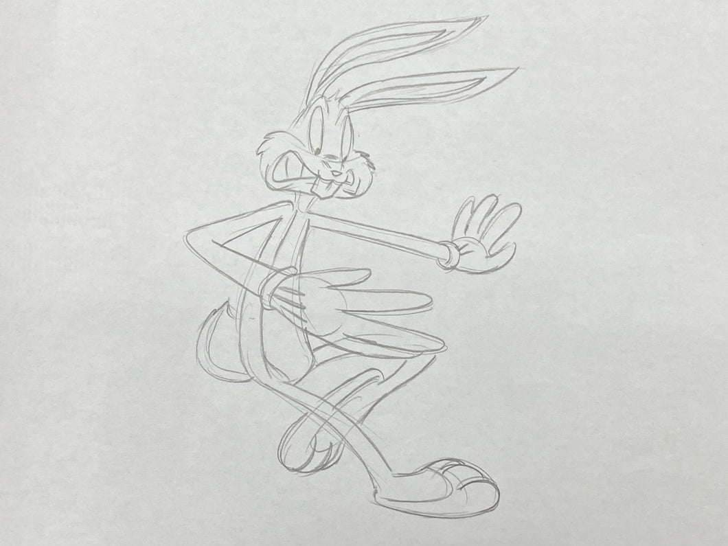 Looney Tunes - Original drawing of Bugs Bunny (XL big size)