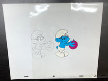 Load image into Gallery viewer, The Smurfs - Original animation cel and drawing
