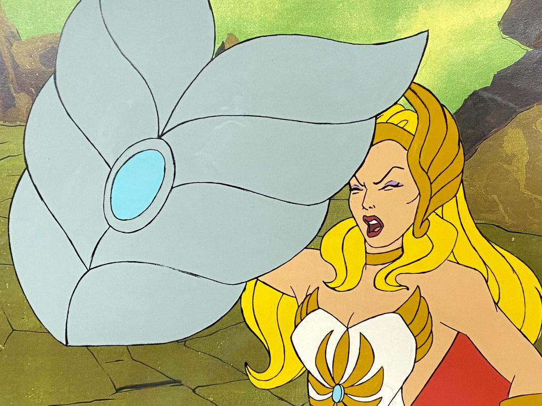 She-Ra: Princess of Power (1985) - Original animation cel of She-Ra