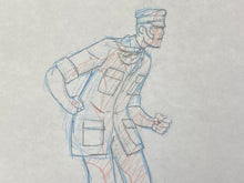 Load image into Gallery viewer, Corto Maltese - Original animation drawing
