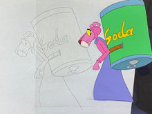 Load image into Gallery viewer, Pink Panther - Original animation cel and drawing
