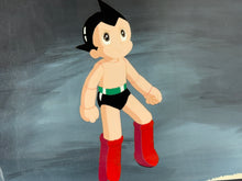 Load image into Gallery viewer, Astro Boy (1980-81) - Original animation cel, with painted background
