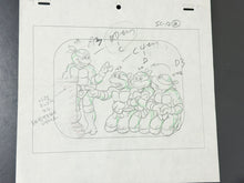 Load image into Gallery viewer, Teenage Mutant Ninja Turtles (1987 TV series) - Original animation drawing
