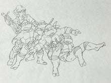 Load image into Gallery viewer, Teenage Mutant Ninja Turtles (1987 TV series) - Original animation drawing
