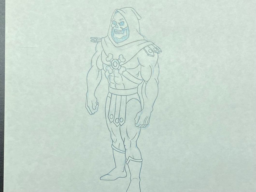 He-Man and the Masters of the Universe - Original drawing of Skeletor