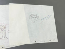 Load image into Gallery viewer, Laurel and Hardy (1966) - 2 x Original animation drawings
