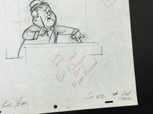 Load image into Gallery viewer, Laurel and Hardy (1966) - Original animation drawing of Hardy
