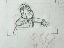 Load image into Gallery viewer, Laurel and Hardy (1966) - Original animation drawing of Hardy
