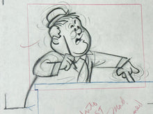 Load image into Gallery viewer, Laurel and Hardy (1966) - Original animation drawing of Hardy

