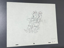 Load image into Gallery viewer, Laurel and Hardy (1966) - Original animation drawing
