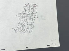 Load image into Gallery viewer, Laurel and Hardy (1966) - Original animation drawing
