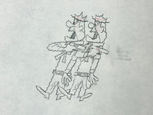 Load image into Gallery viewer, Laurel and Hardy (1966) - Original animation drawing
