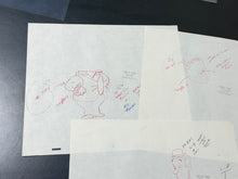 Load image into Gallery viewer, Laurel and Hardy (1966) - 3 x Original animation drawings of Laurel and Hardy
