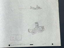 Load image into Gallery viewer, Laurel and Hardy (1966) - Original animation drawing
