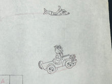 Load image into Gallery viewer, Laurel and Hardy (1966) - Original animation drawing
