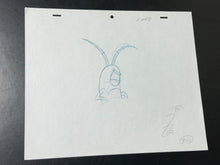 Load image into Gallery viewer, SpongeBob SquarePants (1999) - Original animation drawing of Sheldon J. Plankton
