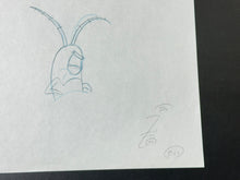 Load image into Gallery viewer, SpongeBob SquarePants (1999) - Original animation drawing of Sheldon J. Plankton
