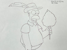 Load image into Gallery viewer, The Simpsons - Original drawing of Homer Simpson, Episode: &#39;Wild Barts Can&#39;t Be Broken (1999)&#39;
