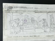 Load image into Gallery viewer, American Dad! (2005) - Production Hand Drawn Storyboard Page, Very rare!
