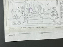 Load image into Gallery viewer, American Dad! (2005) - Production Hand Drawn Storyboard Page, Very rare!
