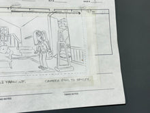 Load image into Gallery viewer, American Dad! (2005) - Production Hand Drawn Storyboard Page, Very rare!
