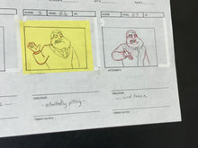 Load image into Gallery viewer, American Dad! (2005) - Production Hand Drawn Storyboard Page, Very rare!
