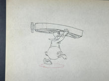 Load image into Gallery viewer, Mickey&#39;s Service Station (1935) - Vintage Donald Duck Production Drawing
