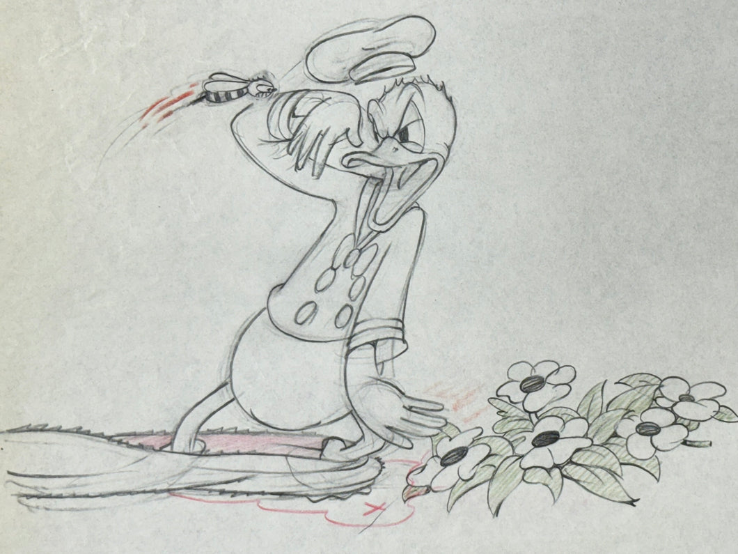 Moose Hunters (1937) - Donald Duck Production Drawing