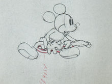 Load image into Gallery viewer, Mickey&#39;s Garden (1935) - Mickey Mouse Production Drawing

