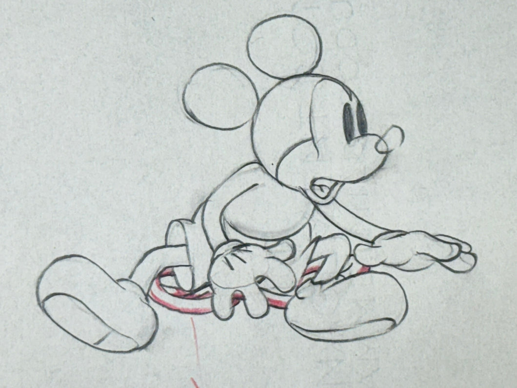 Mickey's Garden (1935) - Mickey Mouse Production Drawing