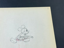 Load image into Gallery viewer, Mickey&#39;s Garden (1935) - Mickey Mouse Production Drawing
