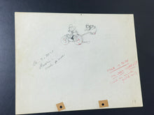 Load image into Gallery viewer, The Dognapper (1934) - Original Mickey Mouse and &quot;Long-Billed&quot; Donald Duck Production Drawing
