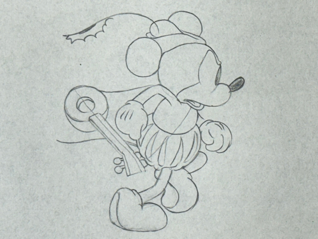 Ye Olden Days (1933) - Mickey Mouse Production Drawing
