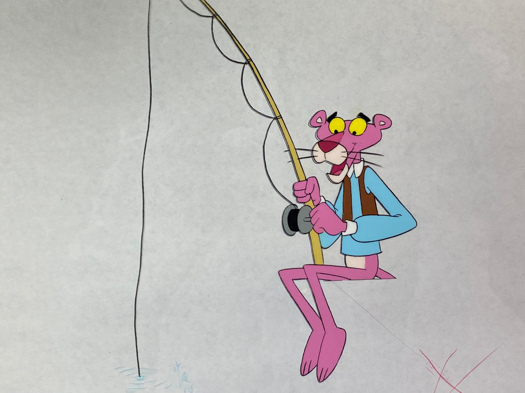 Pink Panther - Original animation cel and drawing