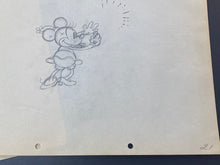 Load image into Gallery viewer, Mickey&#39;s Pal Pluto (Walt Disney, 1933) - Minnie Mouse and Kittens Animation Drawing Group of 2
