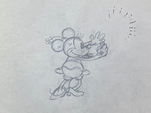 Load image into Gallery viewer, Mickey&#39;s Pal Pluto (Walt Disney, 1933) - Minnie Mouse and Kittens Animation Drawing Group of 2
