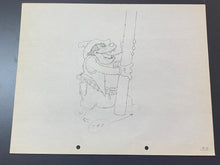 Load image into Gallery viewer, Two-Gun Mickey (Walt Disney, 1934) - Peg Leg Pete Animation Drawing
