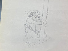 Load image into Gallery viewer, Two-Gun Mickey (Walt Disney, 1934) - Peg Leg Pete Animation Drawing
