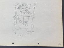 Load image into Gallery viewer, Two-Gun Mickey (Walt Disney, 1934) - Peg Leg Pete Animation Drawing
