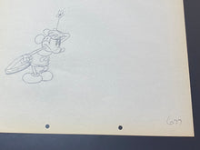 Load image into Gallery viewer, Puppy Love (Walt Disney, 1933) - Mickey Mouse Animation Drawing
