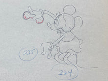 Load image into Gallery viewer, Puppy Love (Walt Disney, 1933) - Minnie Mouse Animation Drawing
