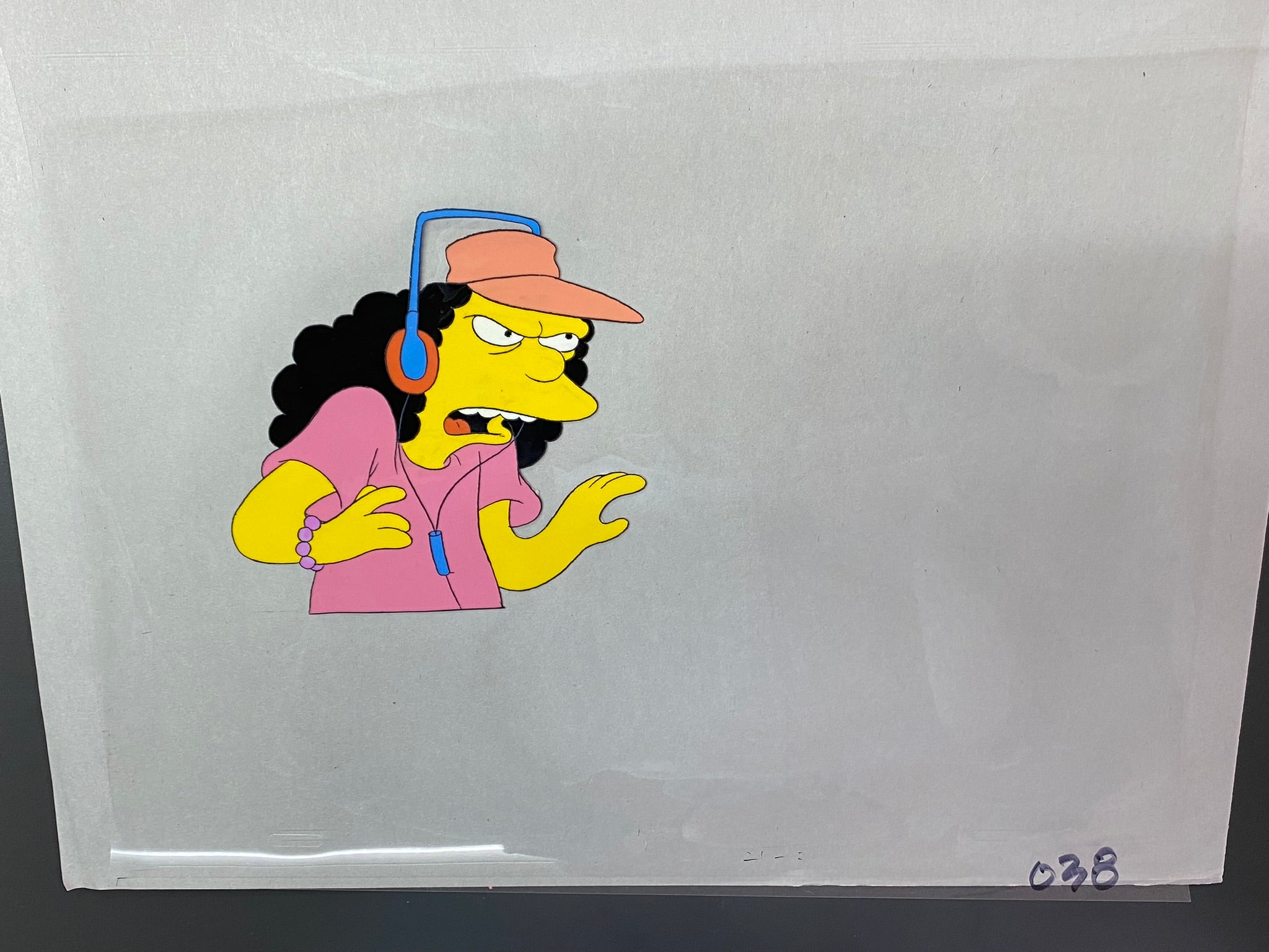 Simpsons Animation Cel Information The Simpsons Original Animation